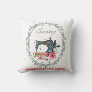 Almofada Vintage, costuração vitoriana