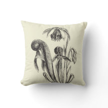 Vintage da planta da cobra botânico