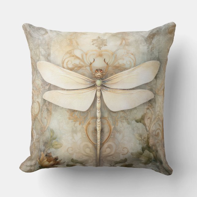 Almofada Vintage Dragonfly (Frente)