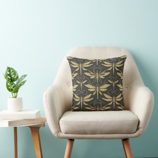 Almofada Vintage Dragonfly Pattern