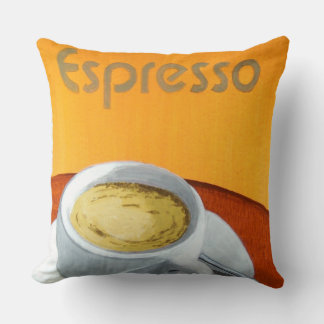 Almofada Vintage Espresso Café