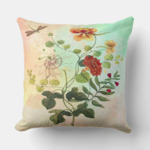Vintage Floral Botânica Ilustração Floral Flores A