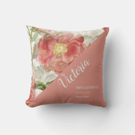 Almofada Vintage Floral Travesseiro decorativo Pintage