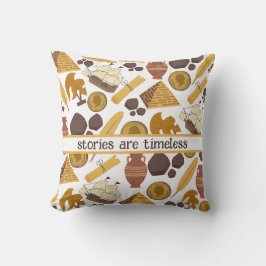 Almofada Vintage História da Arte Medieval Renascença Femin