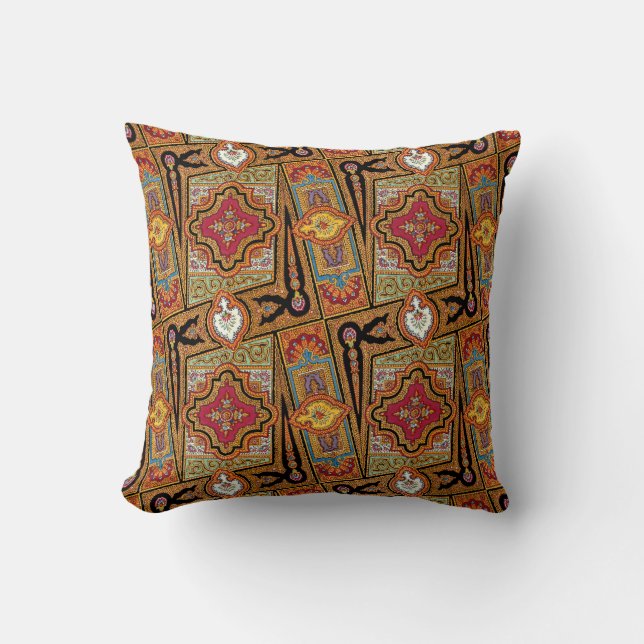 Almofada Vintage Kashmir Pattern Design (Frente)