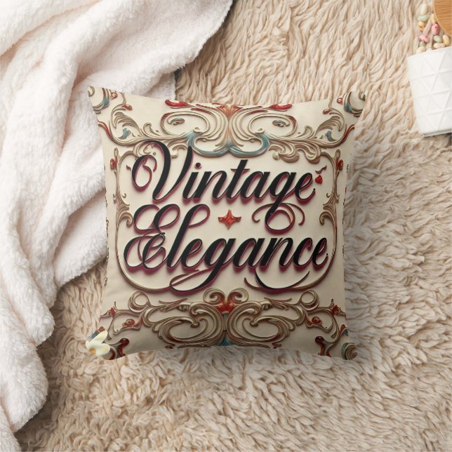 Almofada "Vintage Luxury Chic" " (Cobertor)