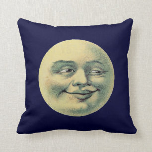 Almofada Vintage Man in the Moon