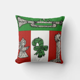 Almofada Vintage Ornaments