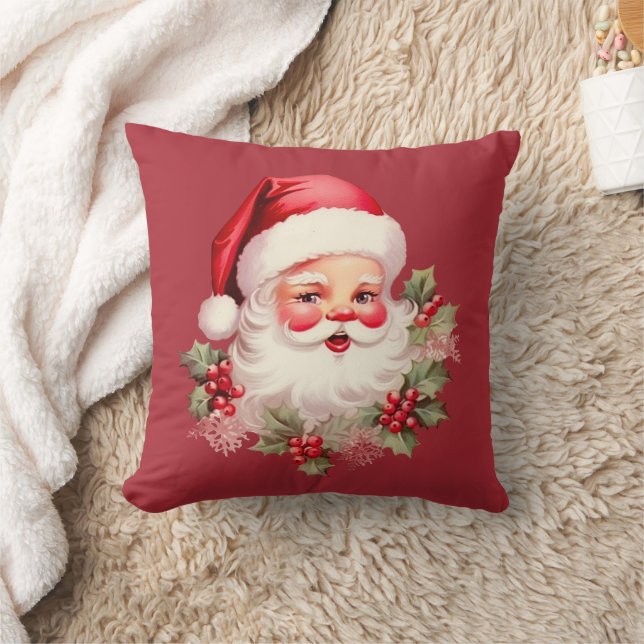 Almofada Vintage Papais noeis Santa Claus (Cobertor)