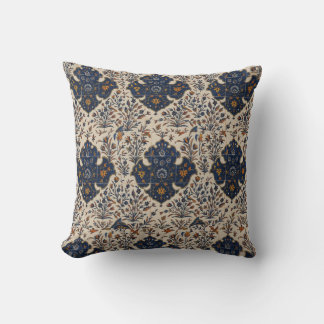 Almofada Vintage Persian Floral Pattern Throw Pillow – Eleg