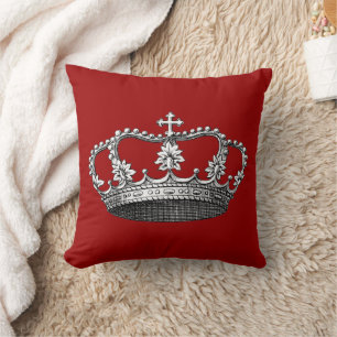 Almofada Vintage Princess Crown