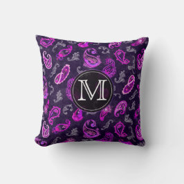 Almofada Vintage Purple Paisley