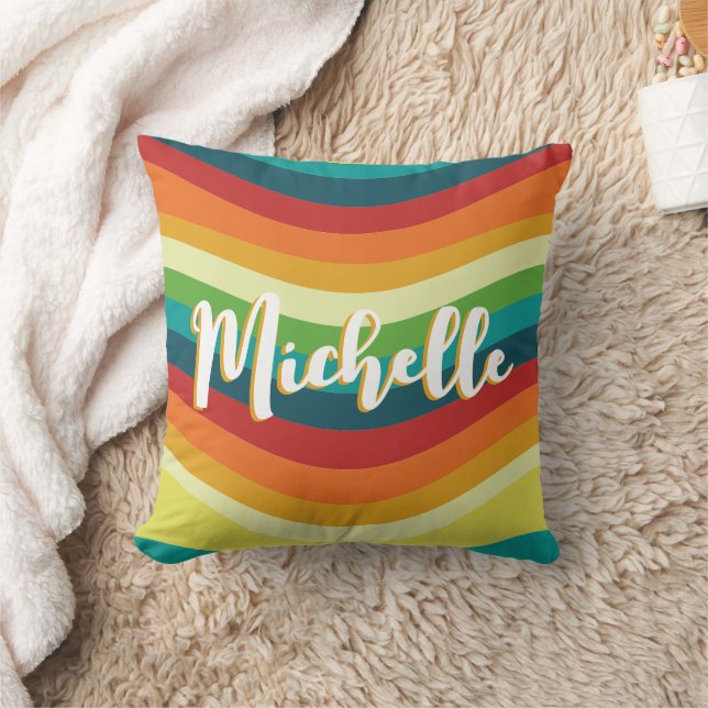 Almofada Vintage retrô 70s (Cobertor)