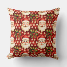 Vintage Retro Natal Papai Noel e Arcos