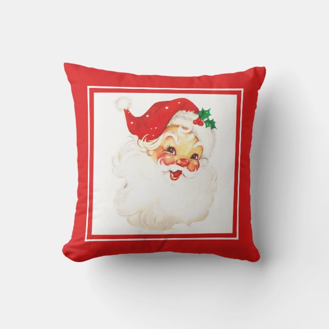 Almofada Vintage Santa Claus (Frente)
