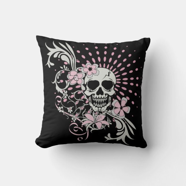 Almofada Vintage Skull (Frente)