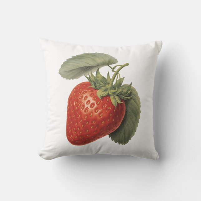 Almofada Vintage Strawberry  (Frente)