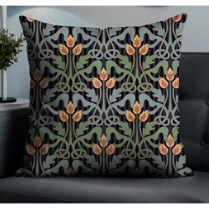 Almofada Vintage Style Art Nouveau Floral