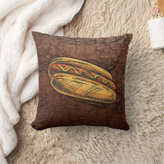 Almofada Vintage style hot dog