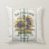 Vintage Sunflower Grain Sack