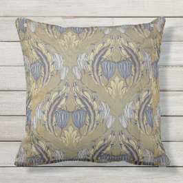 Almofada Vintage Walter Crane Decorative Art Tulip