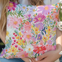 Vintage Watercolor Primavera Floral Personalizado