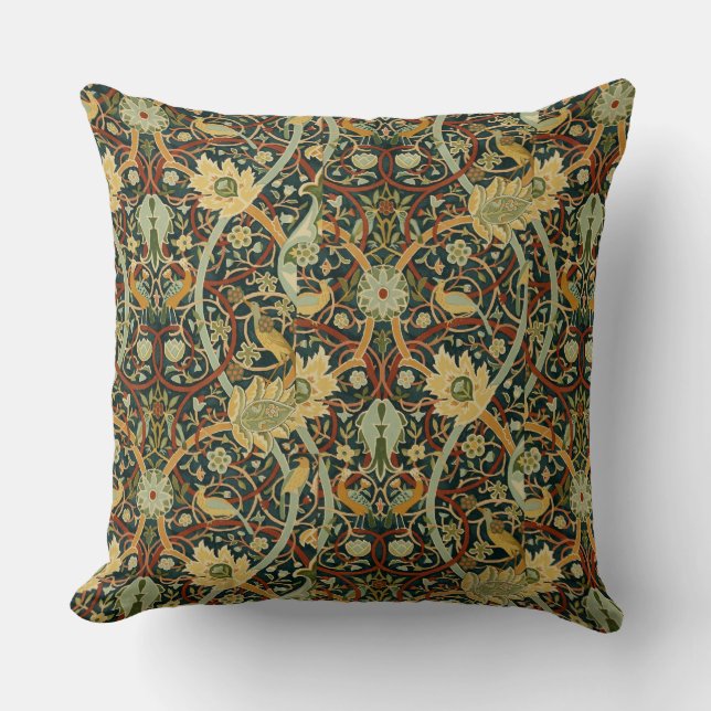 Almofada Vintage William Morris Bullerswood Carpet (Frente)