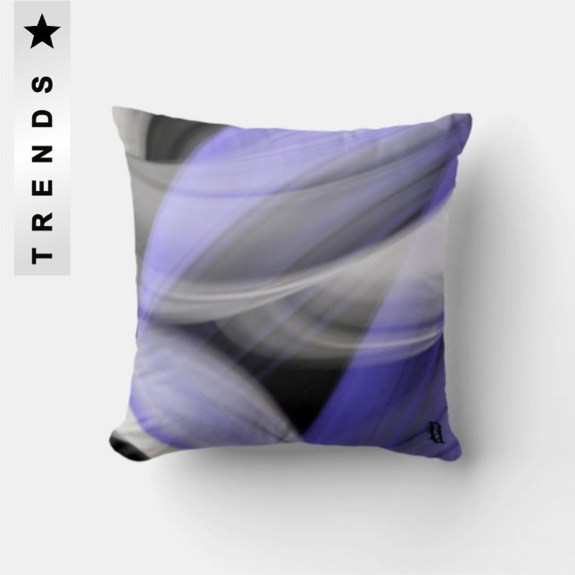 Almofada Violação de Lavanda interior da Abstrato do traves (Criador carregado)