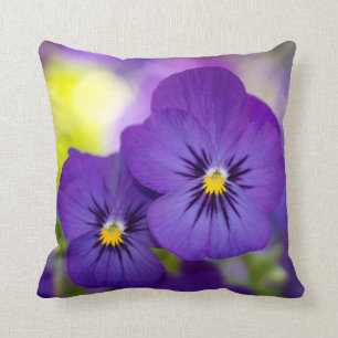 Almofada Violas roxas