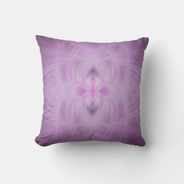 Almofada VIOLET - Arte Fractal - (Frente)