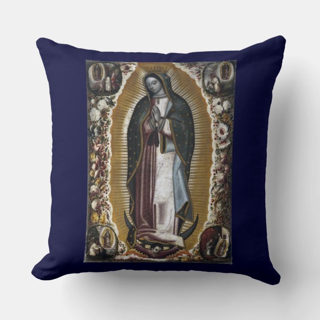 Almofada Virgin de Guadalupe, nossa senhora (Frente)