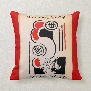 Almofada Virginia Woolf Vanessa Bell - Diário do Cobrir A