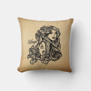 Almofada Virgo Zodiac Anônimo