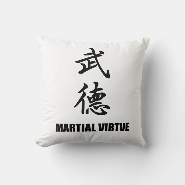 Almofada Virtude marcial 1 - (Frente)