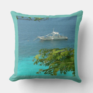 Almofada Visão do Oceano Bonaire com Travesseiro decorativo