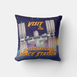Almofada Visite a Estação Espacial Internacional