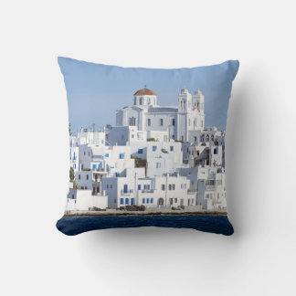 Almofada Vista da Ilha de Noussa da Aldeia Paros