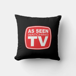 Almofada Visto enquanto assiste TV
