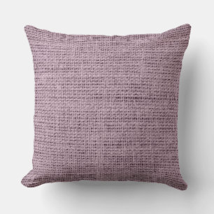 Almofada Vitage Purple Burlap Linen Rustic Jute