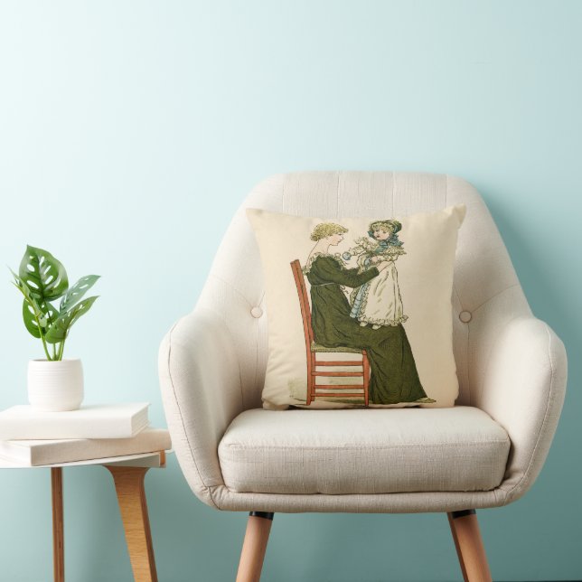 Almofada Vitoriano Baby Greenaway Mãe (Cadeira)