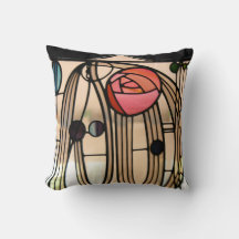 Vitral, Hill House por Mackintosh