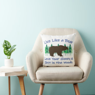 Almofada Viva como um Urso