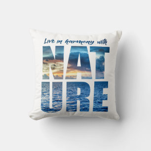 Almofada Viva em harmonia com a natureza