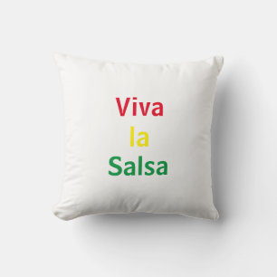 Almofada viva la salsa