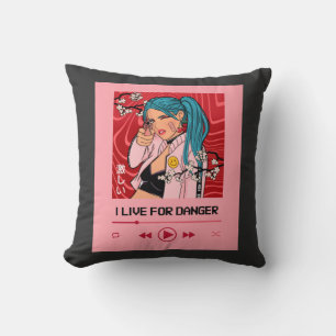 Almofada Vivo Por Perigo - Design de Animação Para O Lover