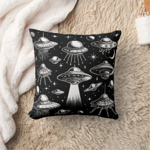 Almofada VNIs e Sauceres Voadores SciFi