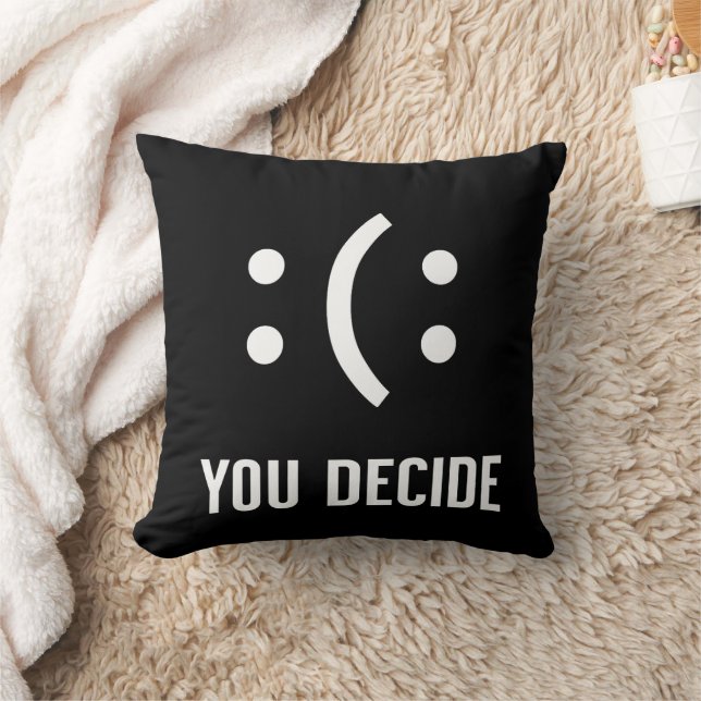 Almofada Você Decide Emoji Mood Design (Cobertor)