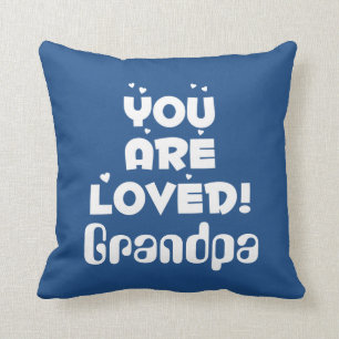 Almofada Você É Amado! Presente personalizado para ele