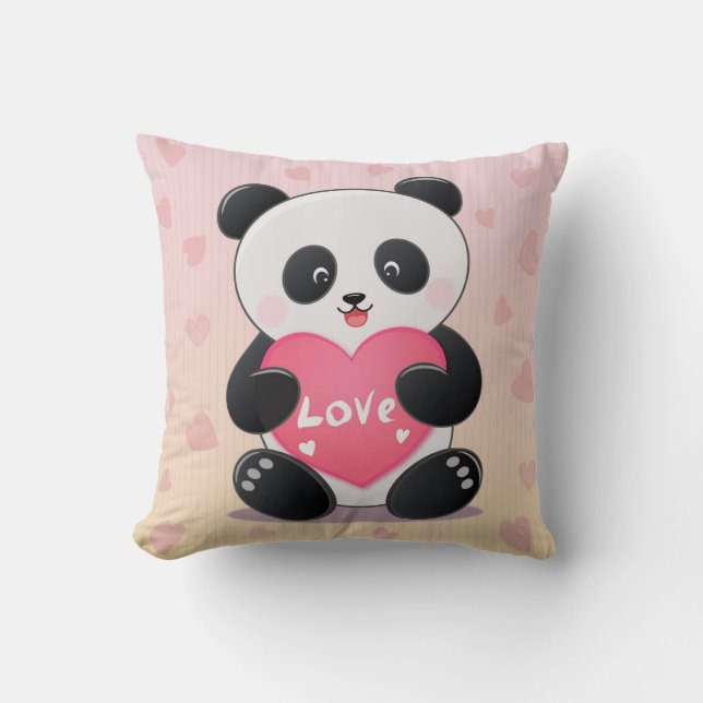 Almofada Você É Meu Amor Panda-mico (Frente)