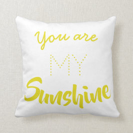 Almofada Você é meu lance Plillow da luz do sol